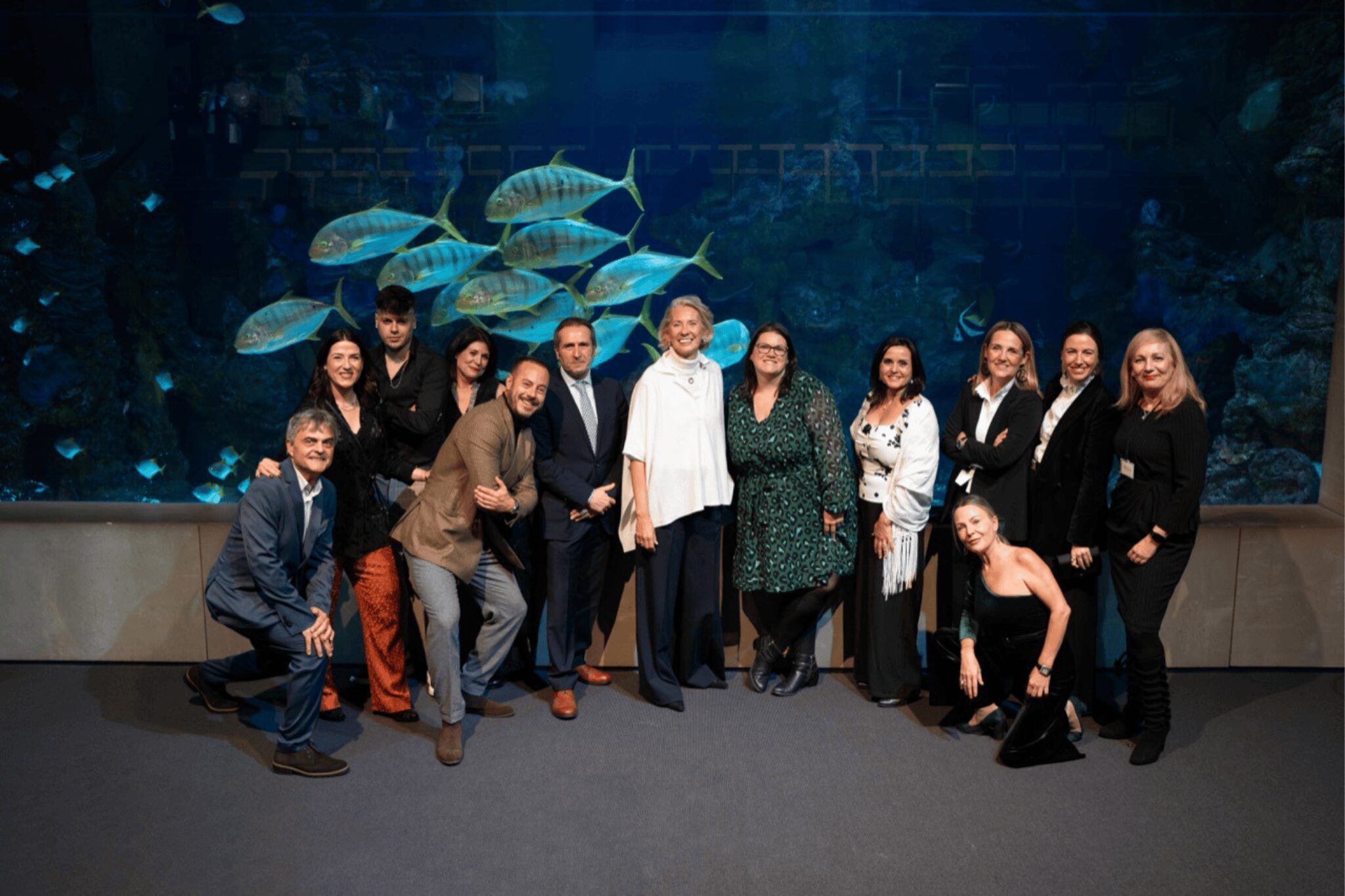El equipo de Taldea en la celebración del 50 aniversario