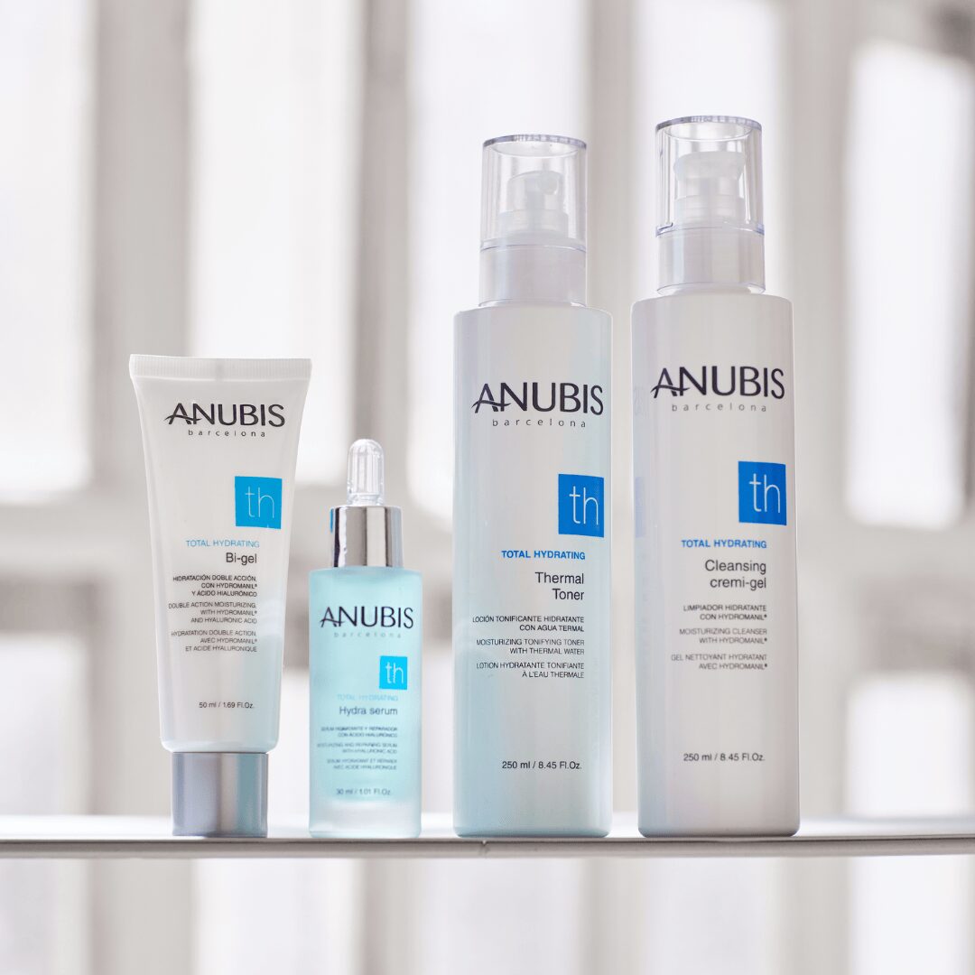 La línea Total Hydrating de ANUBIS COSMETICS